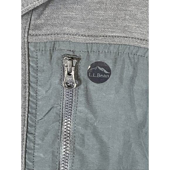 LL Bean Explorer XXXL Navy Blue Snap Front Slightly Fitted Heavy Sweatshirt EUC - Picture 12 of 13